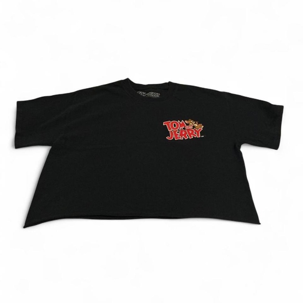 Black and red Tom and‎ Jerry streetwear t-shirt #nostalgic #90scartoon